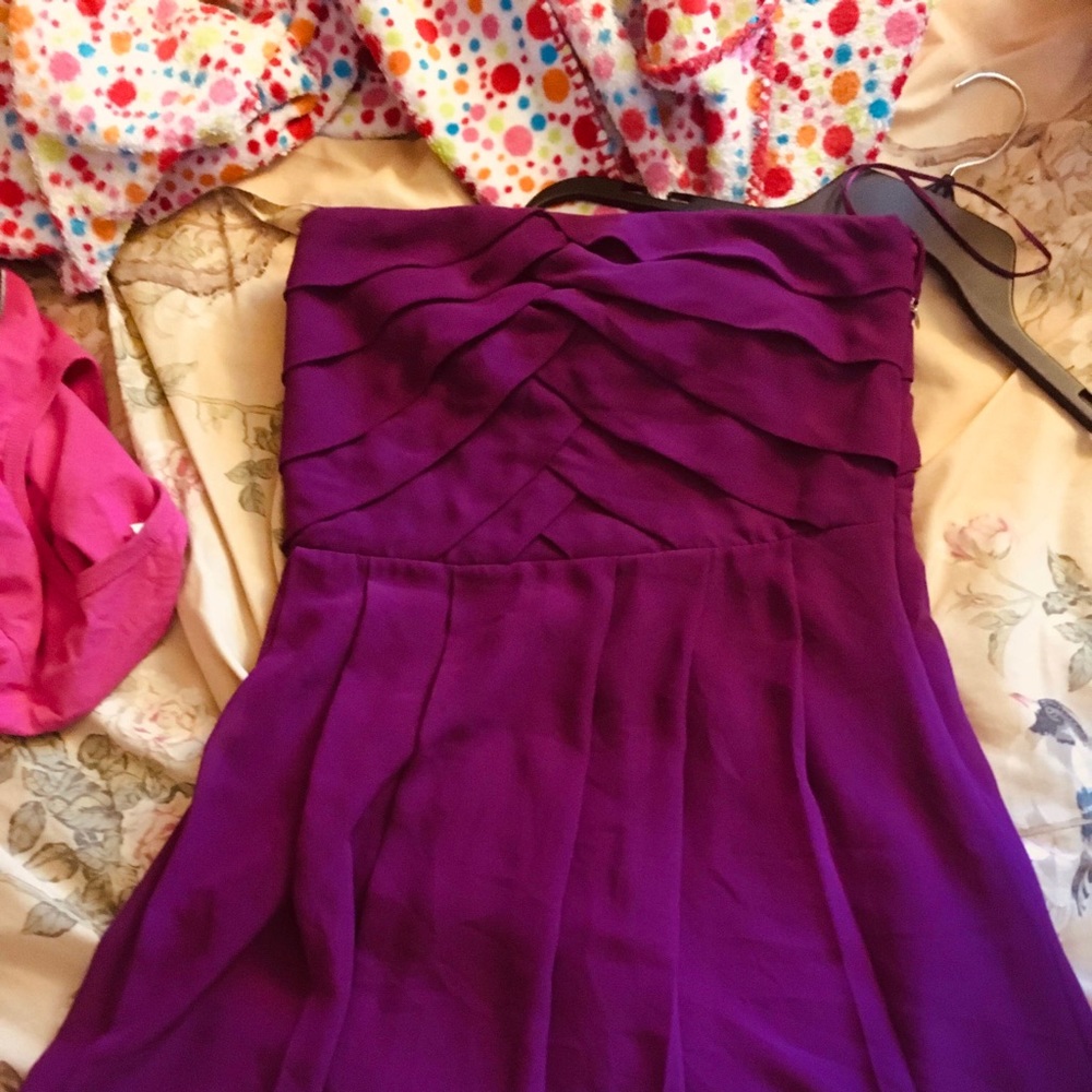 Strapless dress